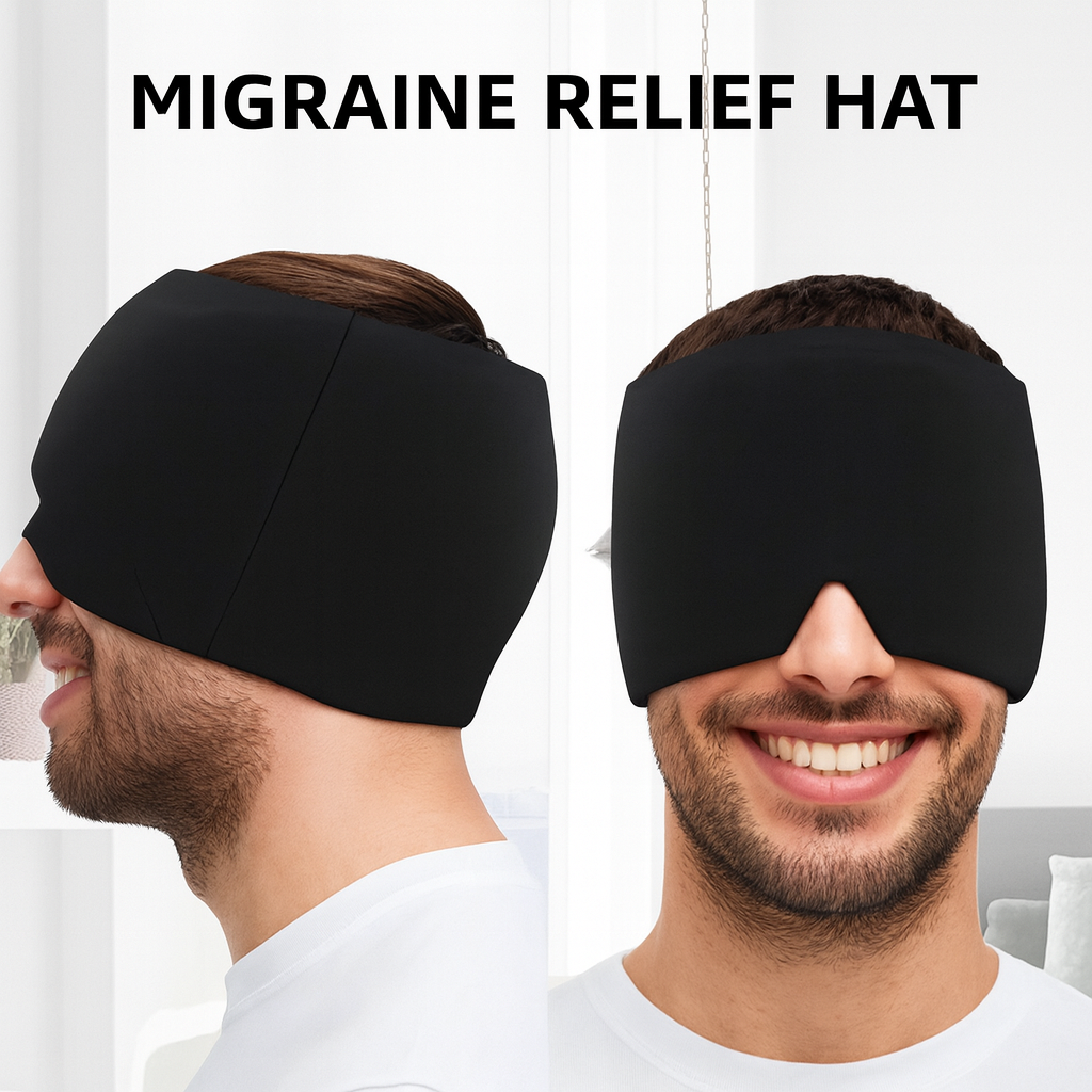 Essentivoo™Cooling Comfort Cap – Cooling Headache & Stress Compress