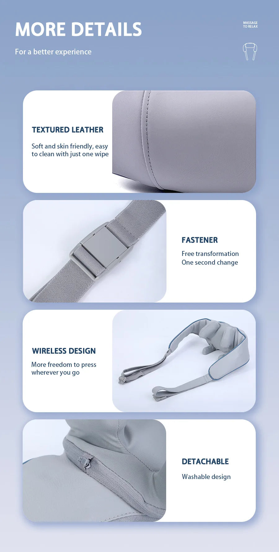Essentivoo™ Kneading Massager
