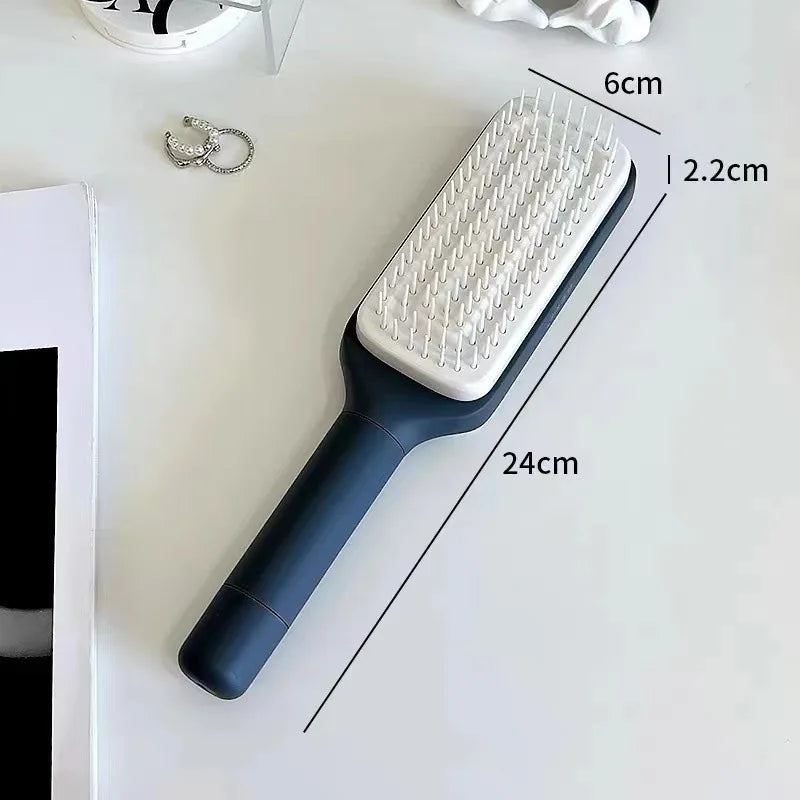 Essentivoo™ Self-Cleaning Hairbrush