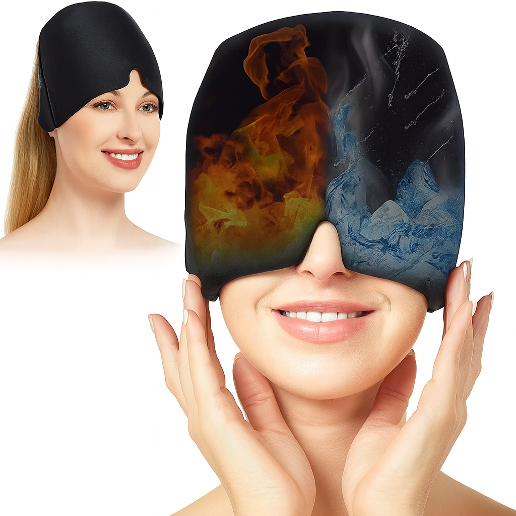 Essentivoo™Cooling Comfort Cap – Cooling Headache & Stress Compress