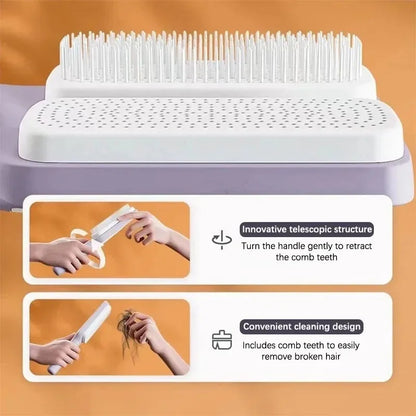 Essentivoo™ Self-Cleaning Hairbrush